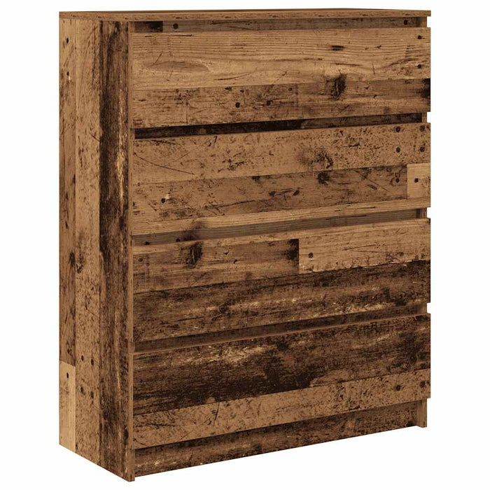 Bufetă Lemn vechi 80x35x99 cm Lemn prelucrat - WALTI WALTI