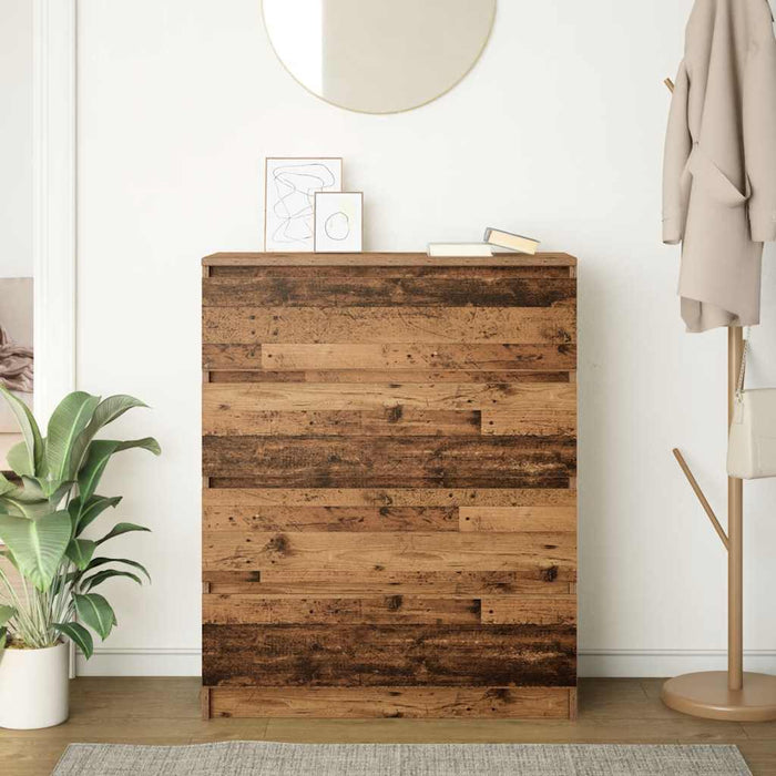 Bufetă Lemn vechi 80x35x99 cm Lemn prelucrat - WALTI WALTI