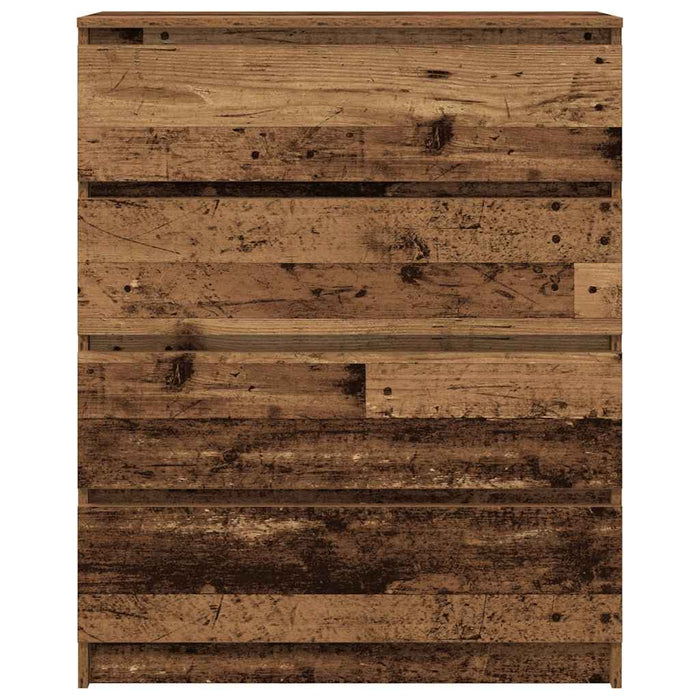 Bufetă Lemn vechi 80x35x99 cm Lemn prelucrat - WALTI WALTI