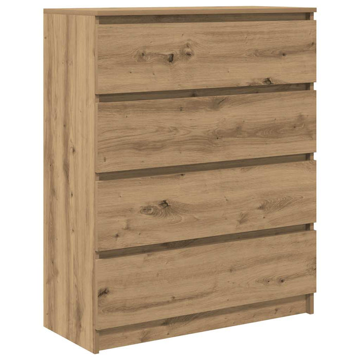 Bufetă Stejar Artisan 80x35x99 cm Lemn prelucrat - WALTI WALTI