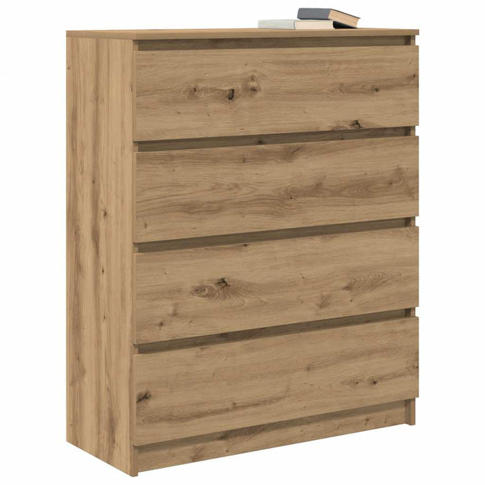 Bufetă Stejar Artisan 80x35x99 cm Lemn prelucrat - WALTI WALTI