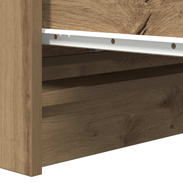 Bufetă Stejar Artisan 80x35x99 cm Lemn prelucrat - WALTI WALTI