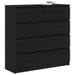 Bufetă Stejar negru 100x35x99 cm lemn prelucrat - WALTI WALTI