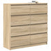 Bufetă Stejar Sonoma 100x35x99 cm Lemn prelucrat - WALTI WALTI