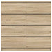 Bufetă Stejar Sonoma 100x35x99 cm Lemn prelucrat - WALTI WALTI