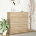 Bufetă Stejar Sonoma 100x35x99 cm Lemn prelucrat - WALTI WALTI