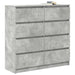 Bufetă Gri Beton 100x35x99 cm Lemn prelucrat - WALTI WALTI
