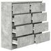 Bufetă Gri Beton 100x35x99 cm Lemn prelucrat - WALTI WALTI