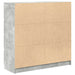 Bufetă Gri Beton 100x35x99 cm Lemn prelucrat - WALTI WALTI