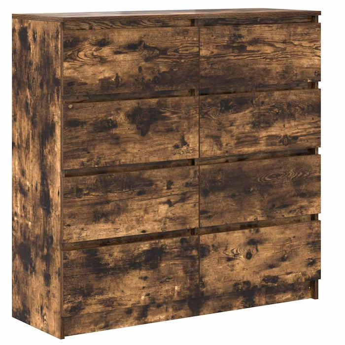 Bufetă Stejar afumat 100x35x99 cm Lemn prelucrat - WALTI WALTI
