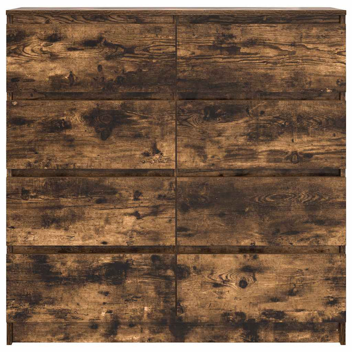Bufetă Stejar afumat 100x35x99 cm Lemn prelucrat - WALTI WALTI