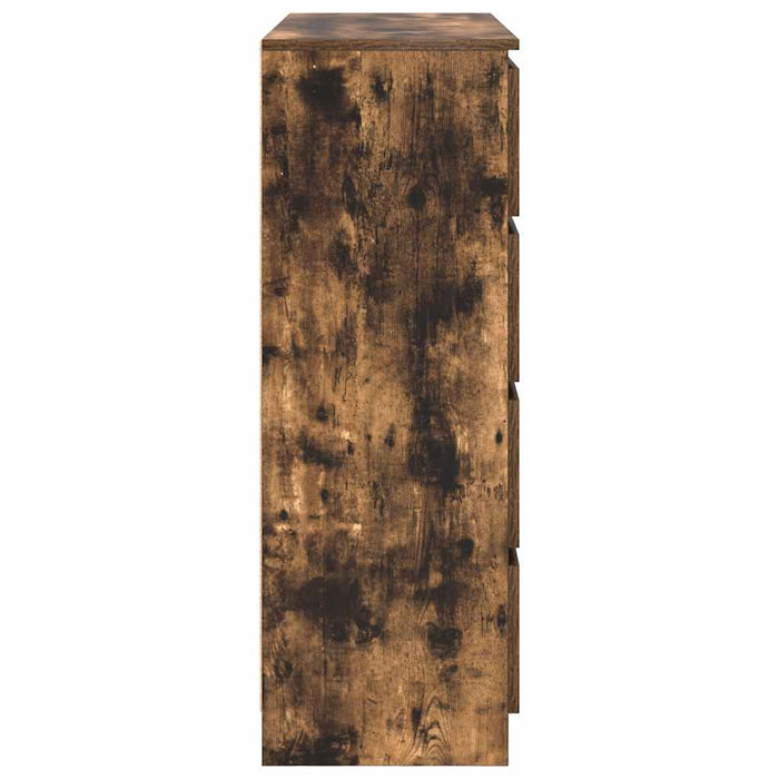 Bufetă Stejar afumat 100x35x99 cm Lemn prelucrat - WALTI WALTI