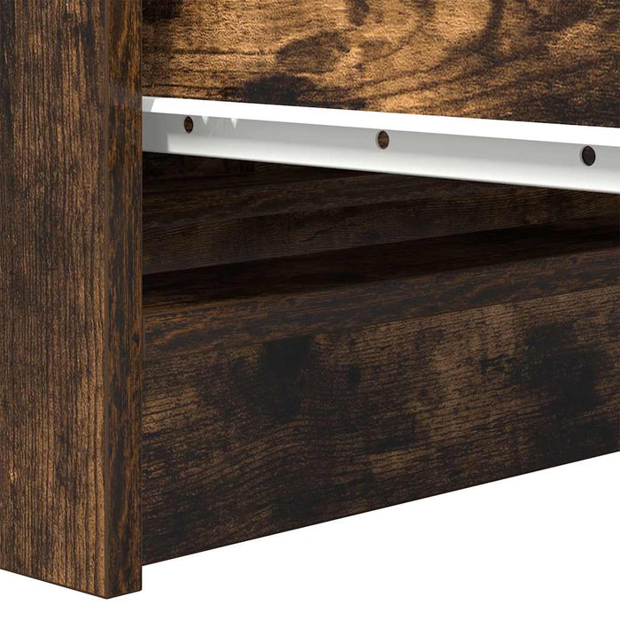 Bufetă Stejar afumat 100x35x99 cm Lemn prelucrat - WALTI WALTI