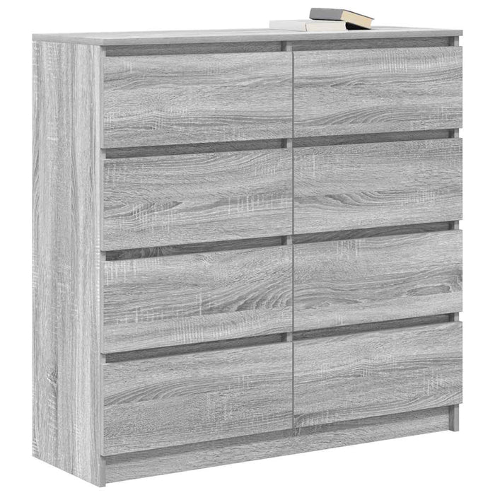 Bufetă gri Sonoma 100x35x99 cm Lemn prelucrat - WALTI WALTI