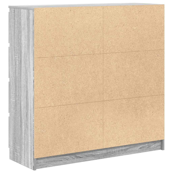 Bufetă gri Sonoma 100x35x99 cm Lemn prelucrat - WALTI WALTI