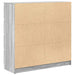 Bufetă gri Sonoma 100x35x99 cm Lemn prelucrat - WALTI WALTI