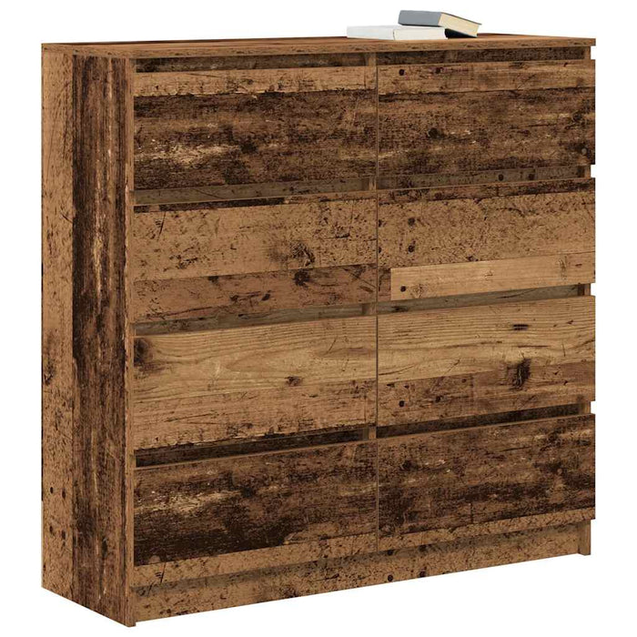 Bufetă Lemn vechi 100x35x99 cm Lemn prelucrat - WALTI WALTI