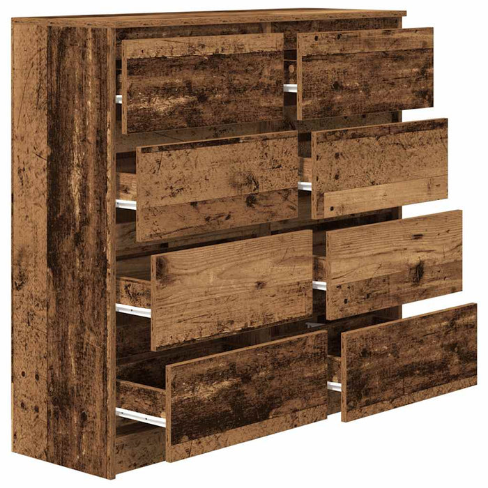 Bufetă Lemn vechi 100x35x99 cm Lemn prelucrat - WALTI WALTI