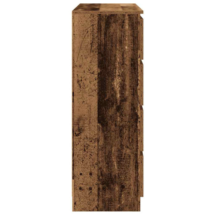 Bufetă Lemn vechi 100x35x99 cm Lemn prelucrat - WALTI WALTI