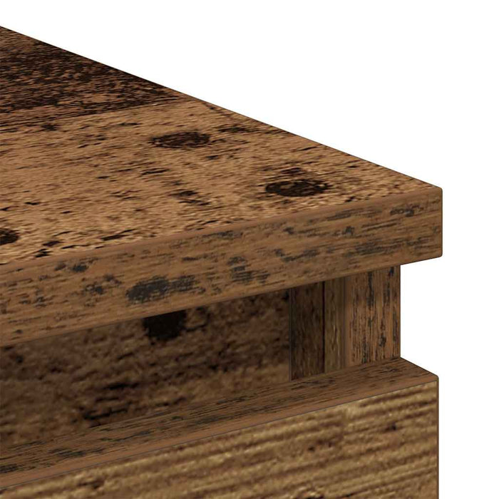 Bufetă Lemn vechi 100x35x99 cm Lemn prelucrat - WALTI WALTI