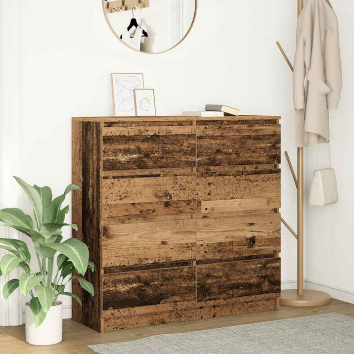 Bufetă Lemn vechi 100x35x99 cm Lemn prelucrat - WALTI WALTI