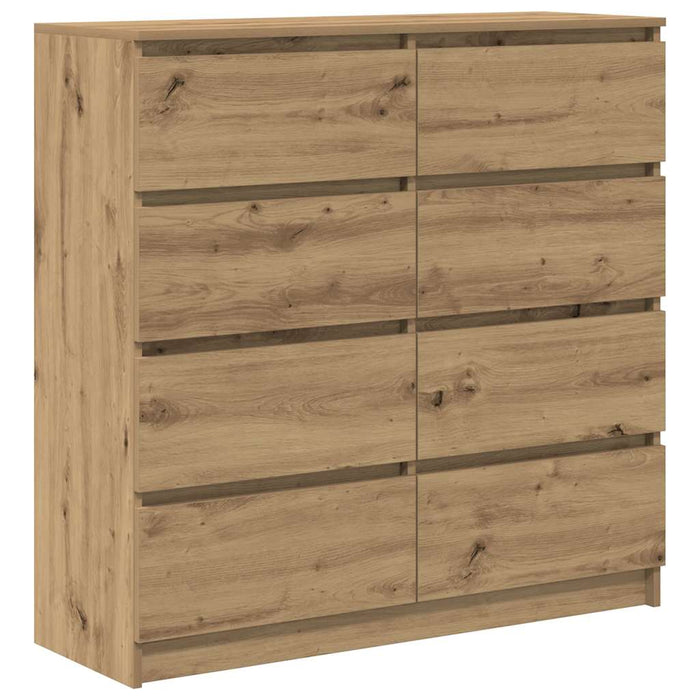 Bufetă Stejar Artisan 100x35x99 cm Lemn prelucrat - WALTI WALTI
