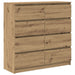 Bufetă Stejar Artisan 100x35x99 cm Lemn prelucrat - WALTI WALTI