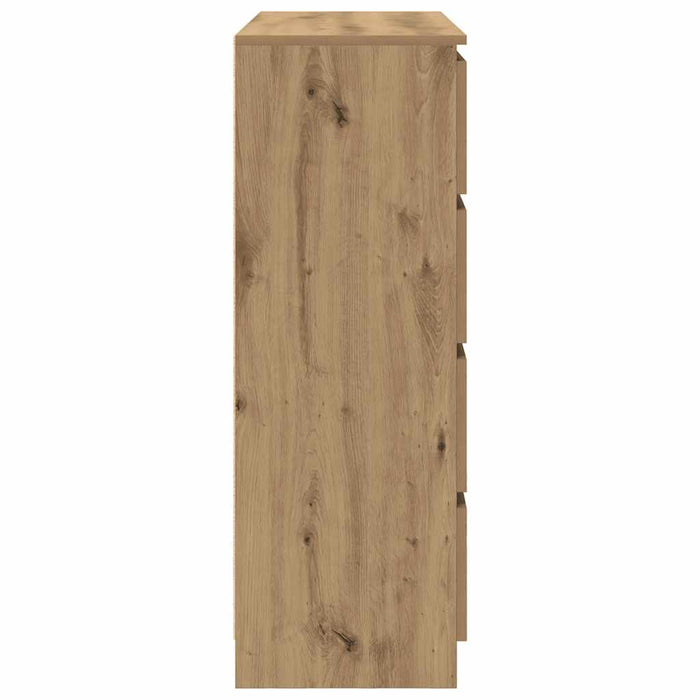 Bufetă Stejar Artisan 100x35x99 cm Lemn prelucrat - WALTI WALTI