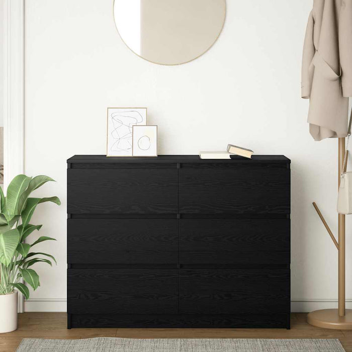 Bufetă Stejar negru 100x35x76 cm Lemn prelucrat - WALTI WALTI