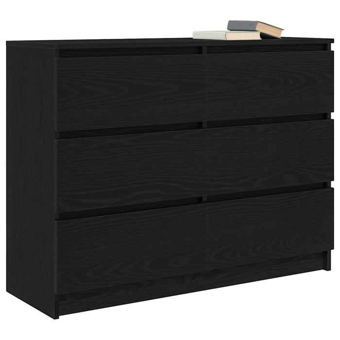 Bufetă Stejar negru 100x35x76 cm Lemn prelucrat - WALTI WALTI