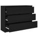 Bufetă Stejar negru 100x35x76 cm Lemn prelucrat - WALTI WALTI
