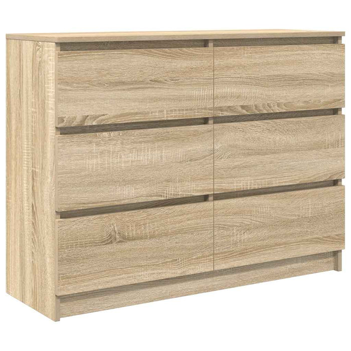 Servantă, stejar sonoma, 100x35x76 cm, lemn prelucrat - WALTI WALTI