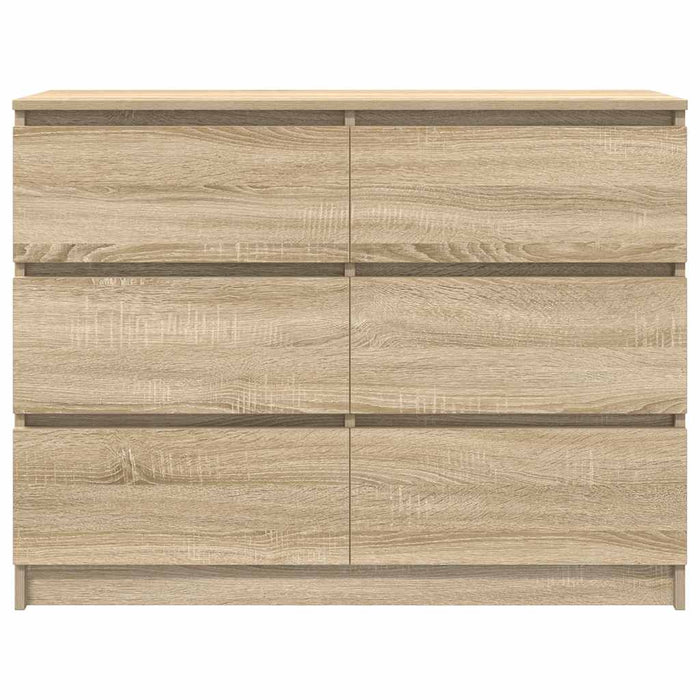 Servantă, stejar sonoma, 100x35x76 cm, lemn prelucrat - WALTI WALTI