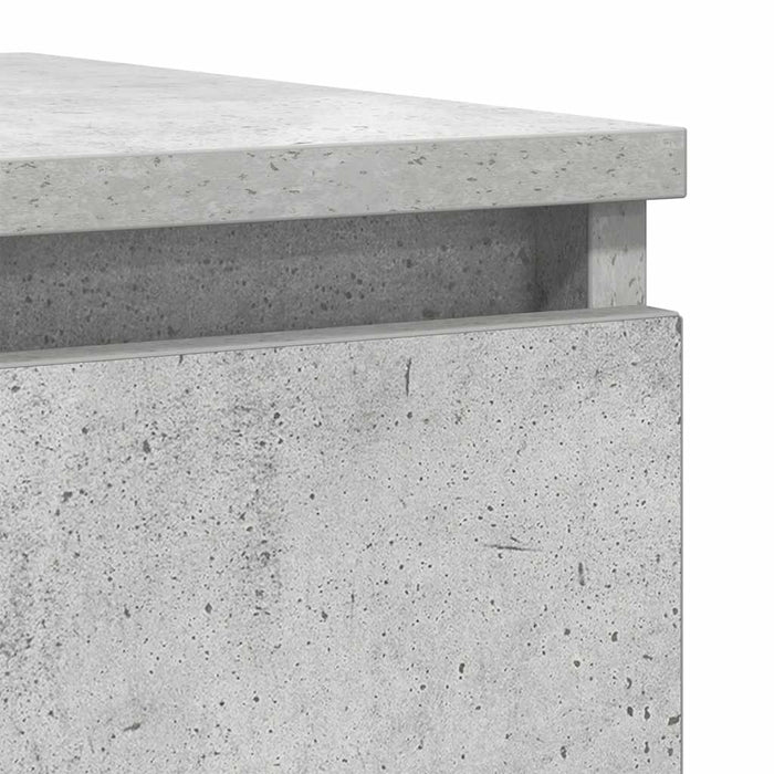 Bufetă Gri Beton 100x35x76 cm Lemn prelucrat - WALTI WALTI