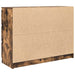 Dulap, stejar fumuriu, 100x35x76 cm, lemn compozit - WALTI WALTI