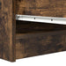 Dulap, stejar fumuriu, 100x35x76 cm, lemn compozit - WALTI WALTI