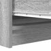 Servantă, gri sonoma, 100x35x76 cm, lemn prelucrat - WALTI WALTI