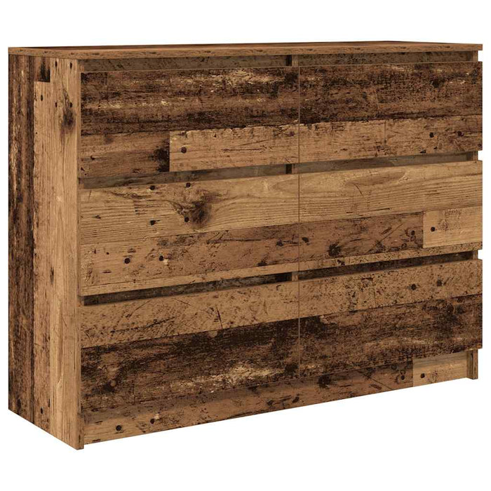Bufetă din lemn vechi 100x35x76 cm din lemn prelucrat - WALTI WALTI