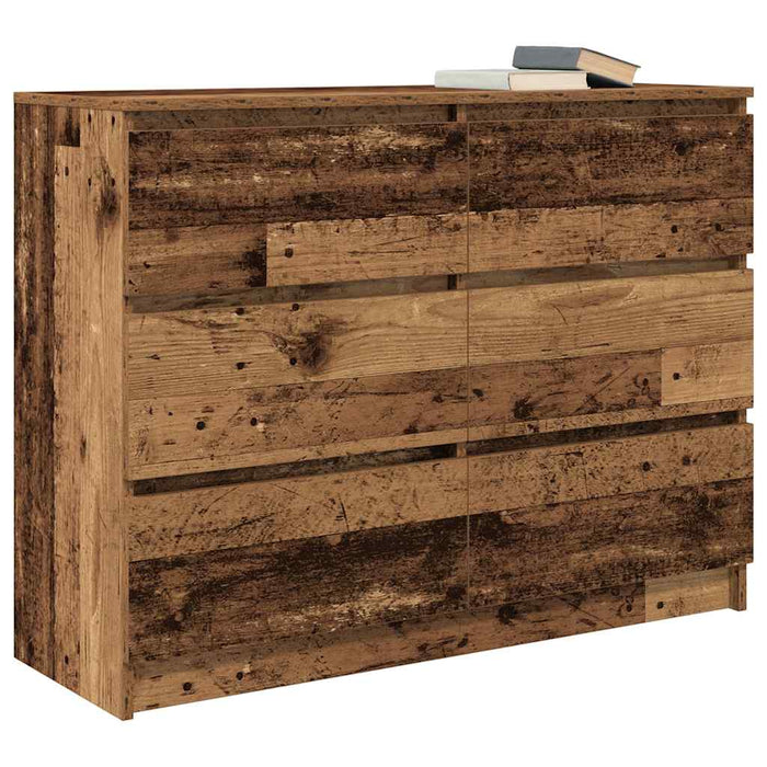 Bufetă din lemn vechi 100x35x76 cm din lemn prelucrat - WALTI WALTI