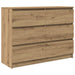 Bufetă Stejar Artisan 100x35x76 cm Lemn prelucrat - WALTI WALTI