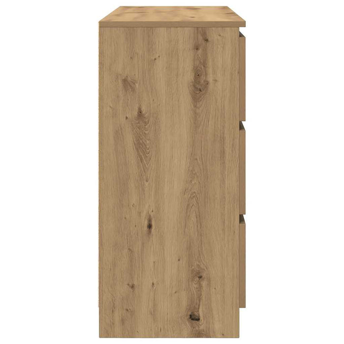 Bufetă Stejar Artisan 100x35x76 cm Lemn prelucrat - WALTI WALTI