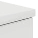 Birou cu sertar cu raft Alb 140 x 49 x 76 cm Lemn compozit - WALTI WALTI