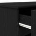 Birou cu sertar Stejar negru 140 x 49 x 76 cm Lemn compozit - WALTI WALTI