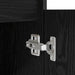 Birou cu sertar Stejar negru 140 x 49 x 76 cm Lemn compozit - WALTI WALTI