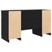 Birou cu sertar Stejar negru 140 x 49 x 76 cm Lemn compozit - WALTI WALTI