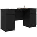 Birou cu sertar Stejar negru 140 x 49 x 76 cm Lemn compozit - WALTI WALTI