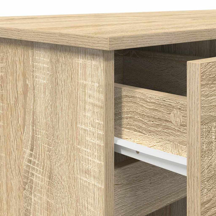 Birou cu sertar Stejar sonoma 140 x 49 x 76 cm Lemn compozit - WALTI WALTI