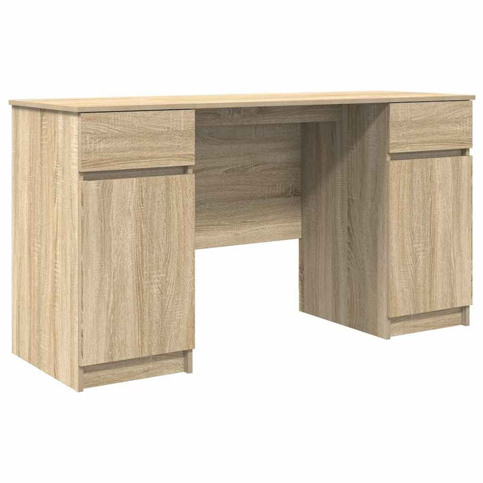 Birou cu sertar Stejar sonoma 140 x 49 x 76 cm Lemn compozit - WALTI WALTI