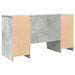 Birou cu sertar cu ușă Gri beton 140 x 49 x 76 cm Lemn compozit - WALTI WALTI