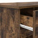 Birou cu sertar Stejar afumat 140 x 49 x 76 cm Lemn compozit - WALTI WALTI